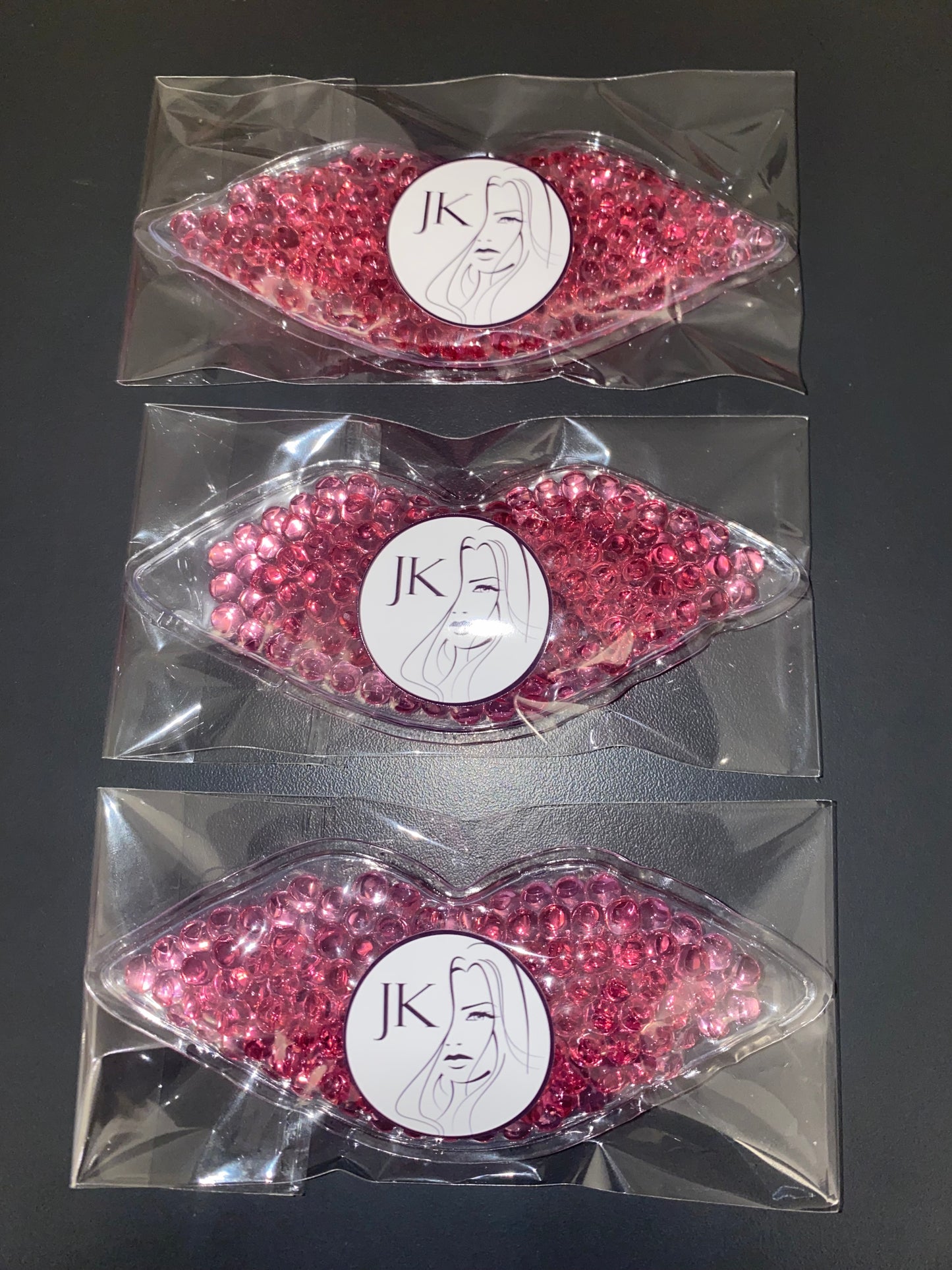 100 CUSTOMISED / PERSONALISED LIP COOL COMPRESSES FOR CLIENT POST TREATMENT AFTERCARE